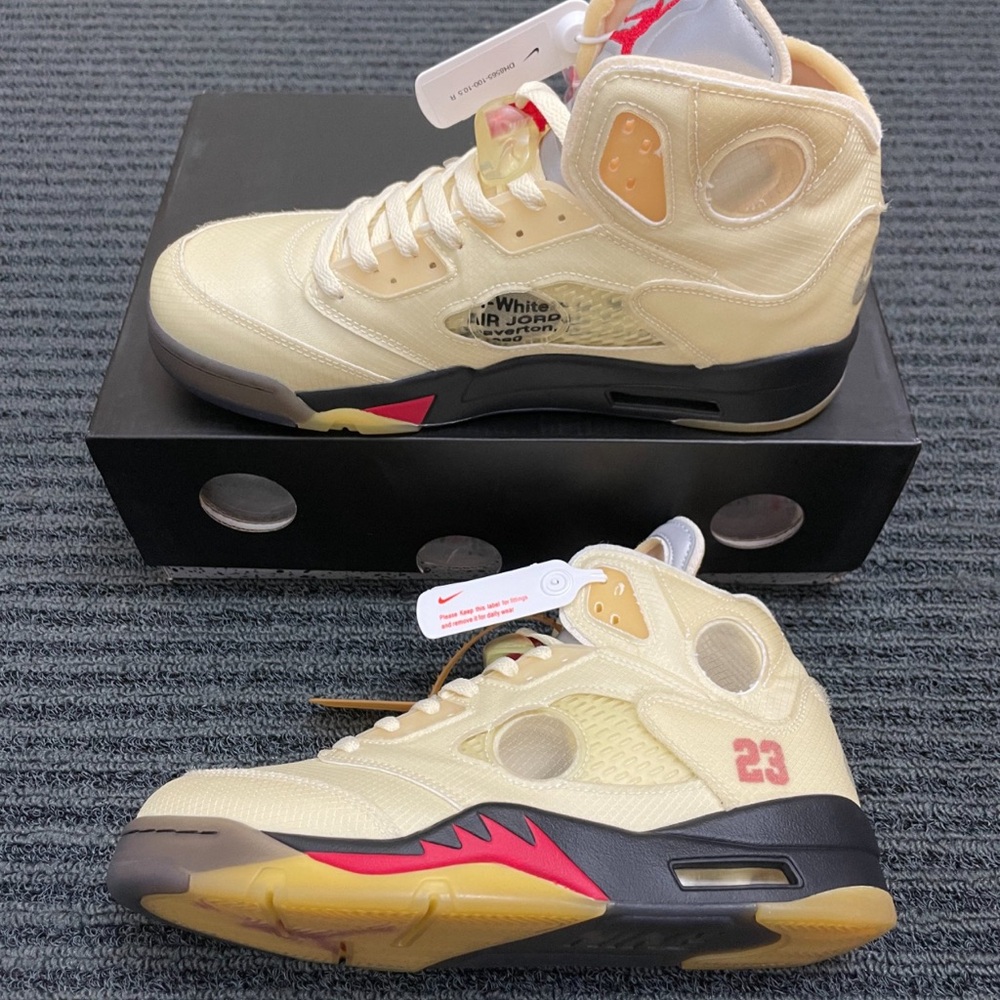 Off-White Air Jordan 5 Sneakers